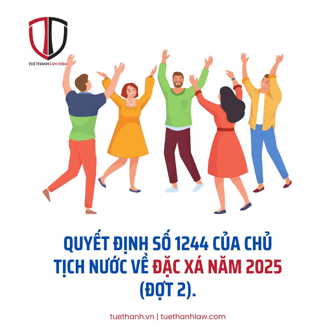 Quyết định số 1244 của Chủ tịch nước về đặc xá năm 2025 (đợt 2).